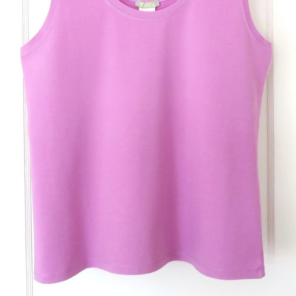 Dolcezza Violet Essential Basic Xl Tank Top - image 2